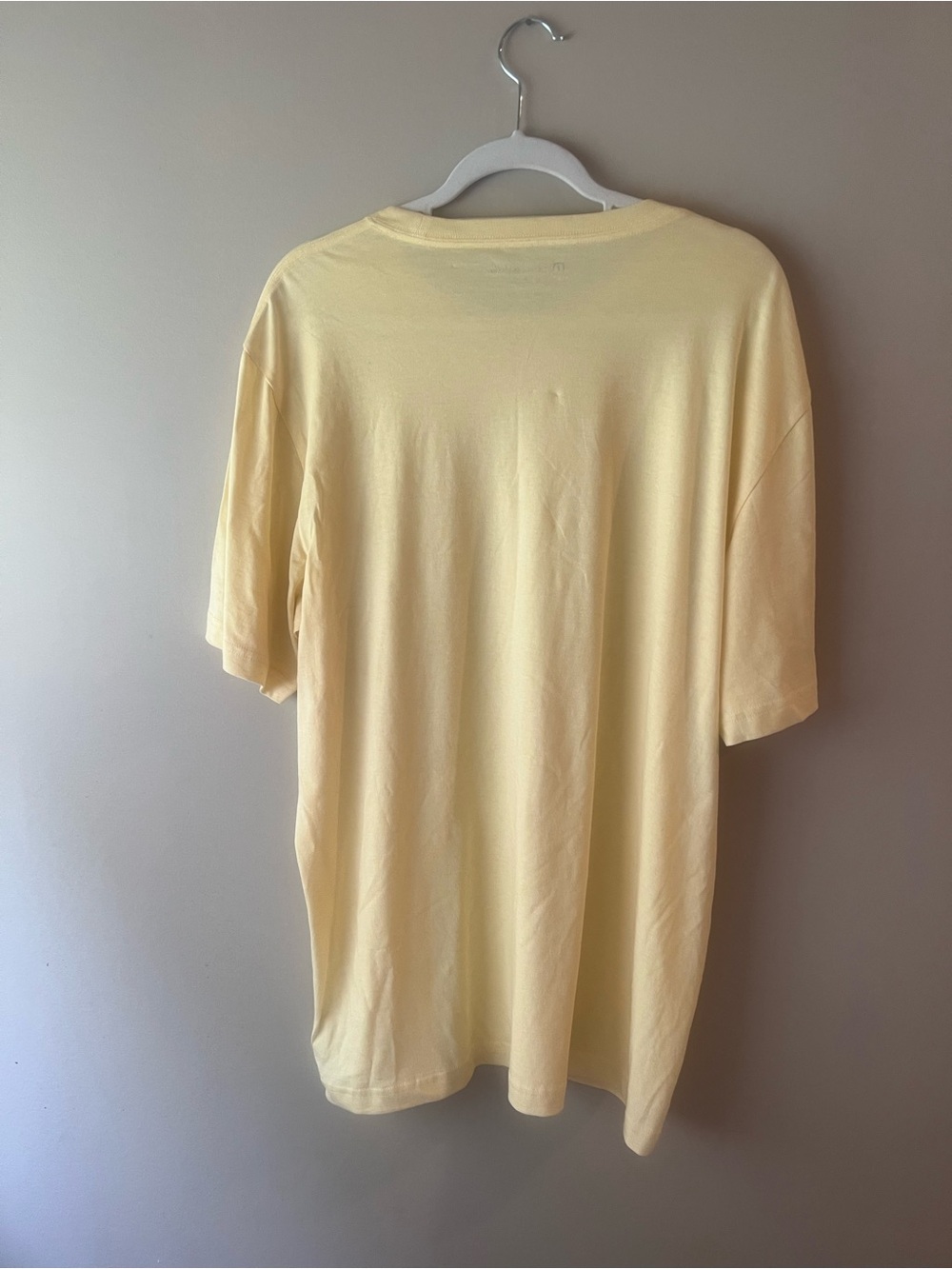 Travis Mathew Men's Crewneck Tee in Pale Yellow - Picture 3 of 3